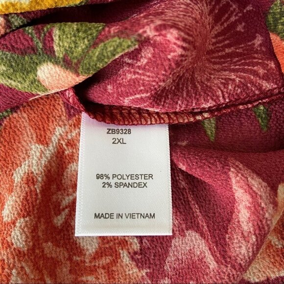 NWT Zenobia Off The Shoulder Floral Top - Picture 5 of 7